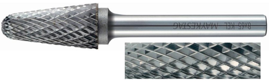 8x65mm KEL, typ ostří   4, SK technická fréza, průměr upínací stopky 6 mm